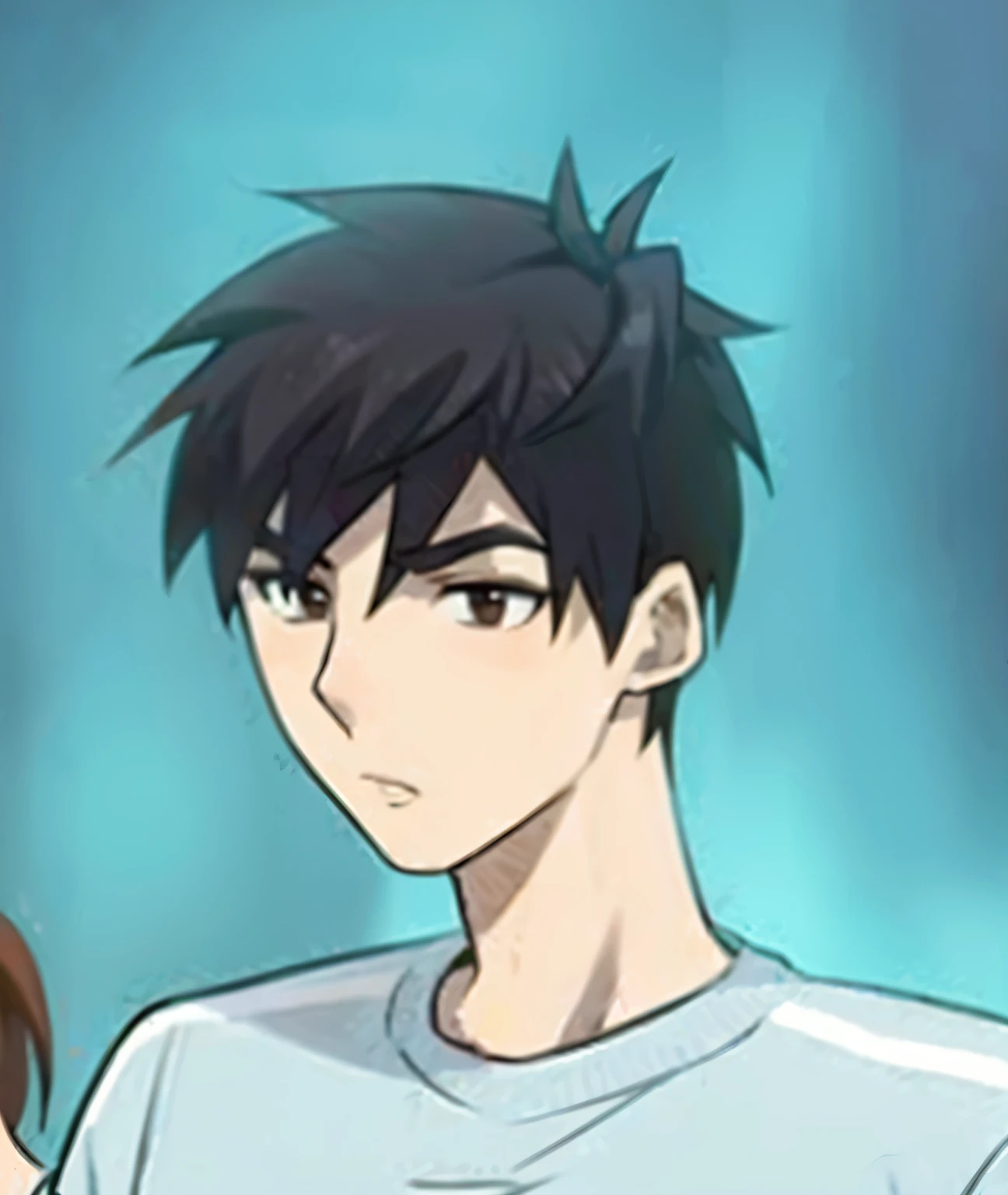 anime style, A guy squat at rooftop, outdoors, upper body, evil eyes, angry, brown eyes, devil, dark smoke, fire at city building, photo real, ultra detailed, masterpiece, ultra high quality, ultra high resolution, ultra realistic, ultra reflection, ultra lighting, detailed background, dramatic lighting, low key, dark tone, 8K