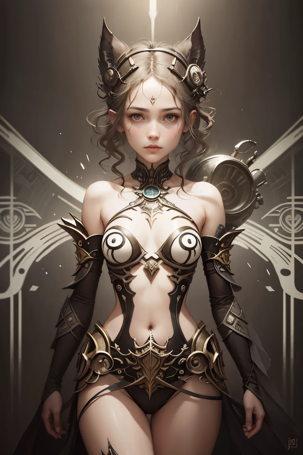 symmetrical face, accurate anatomy by :: Paolo Roversi : Daniel F. Gerhartz : Tom Bagshaw :::: Dan Hillier :