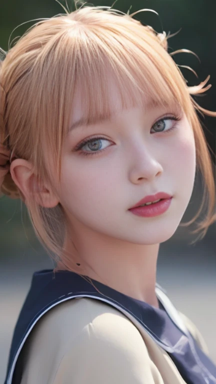 (best quality, 4k, highres, ultra-detailed, realistic:1.37), beautiful detailed nipples, 19-year-old, small breasts, attractive girl, soft skin, delicate facial features, mesmerizing eyes, natural-looking lips, dark and glossy long hair, slender body shape, elegant posture, youthful appearance, gentle smile, natural lighting, vibrant colors, minimalistic background, dreamlike atmosphere, fine art painting style, graceful and pure aesthetic