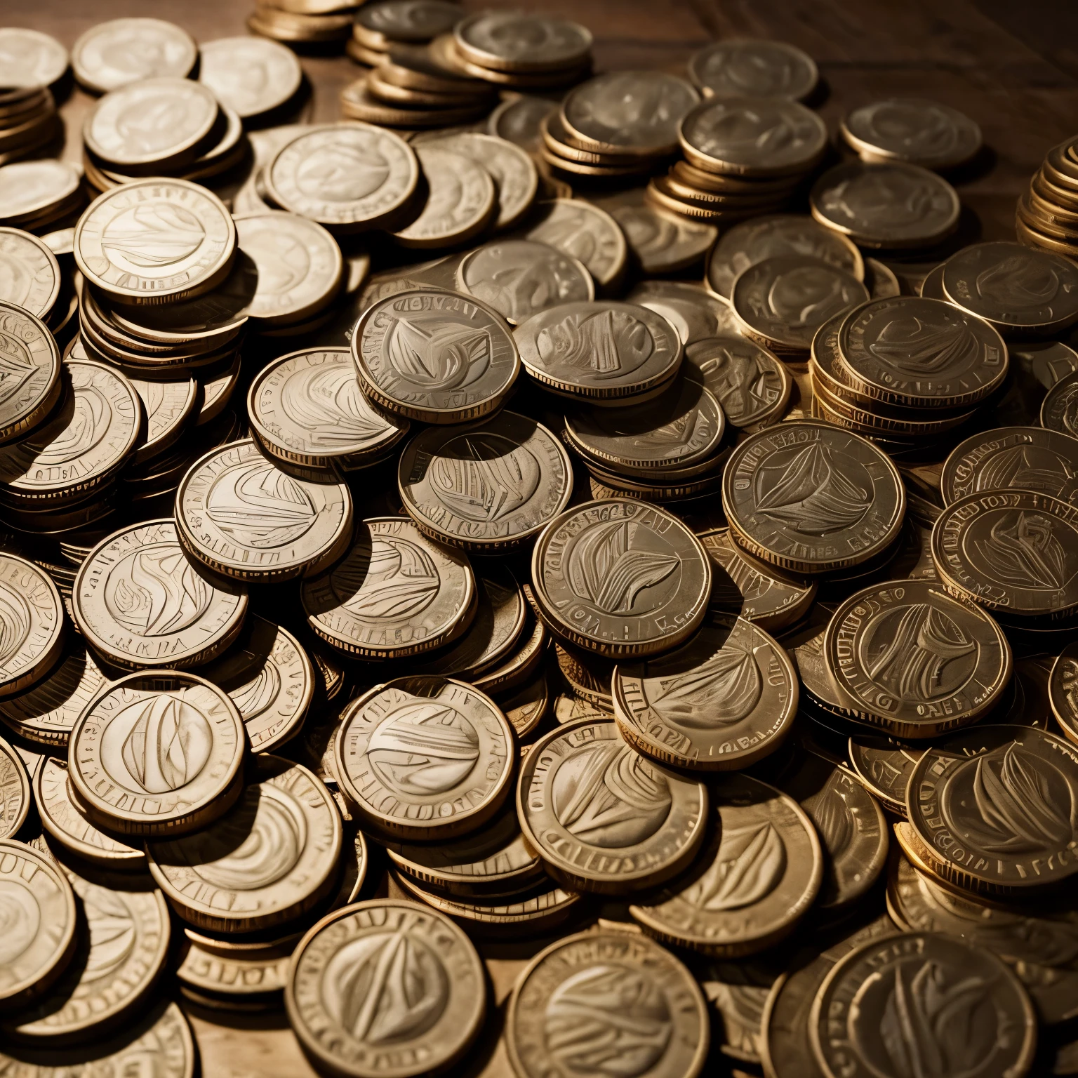 many coins