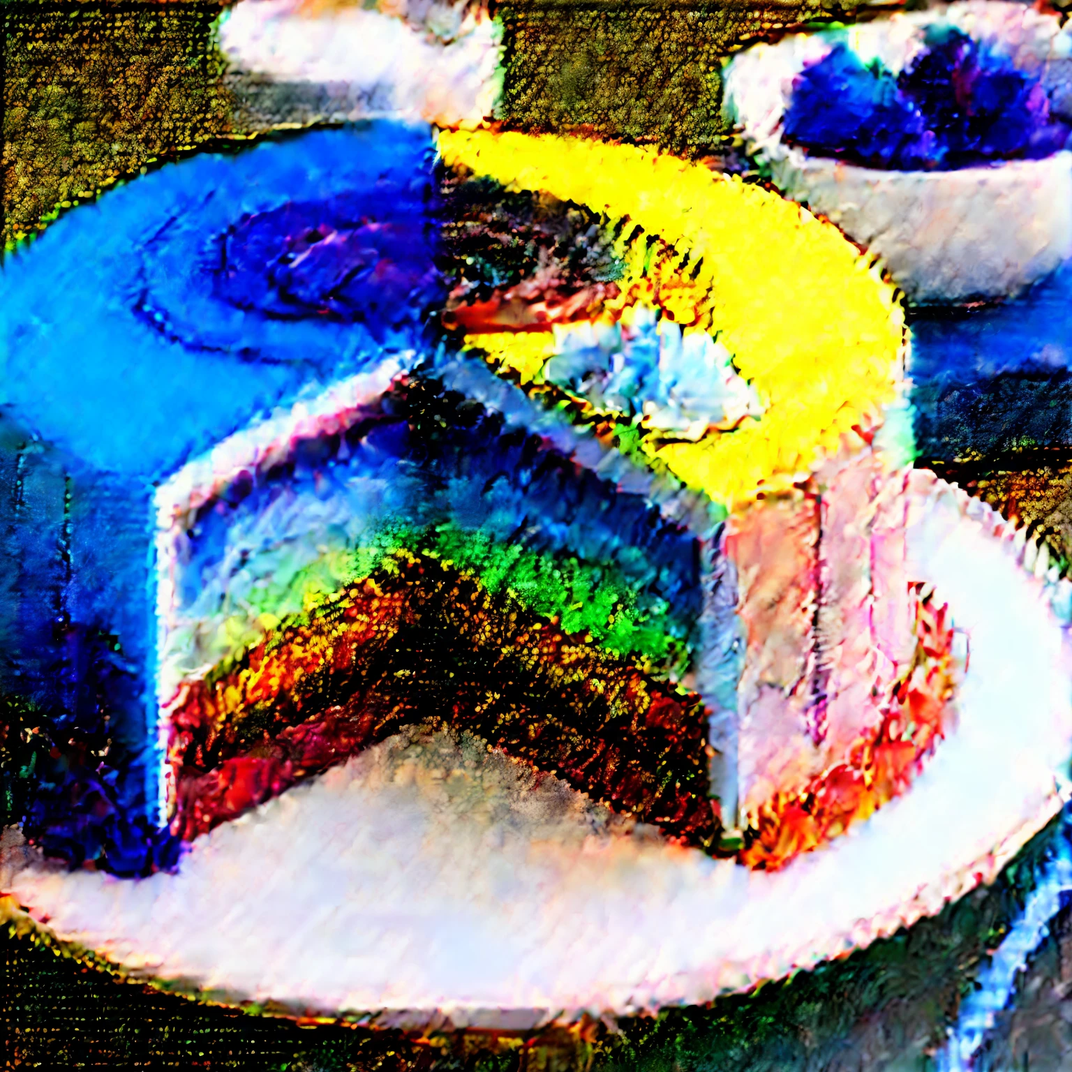 Rainbow Japanese Cake