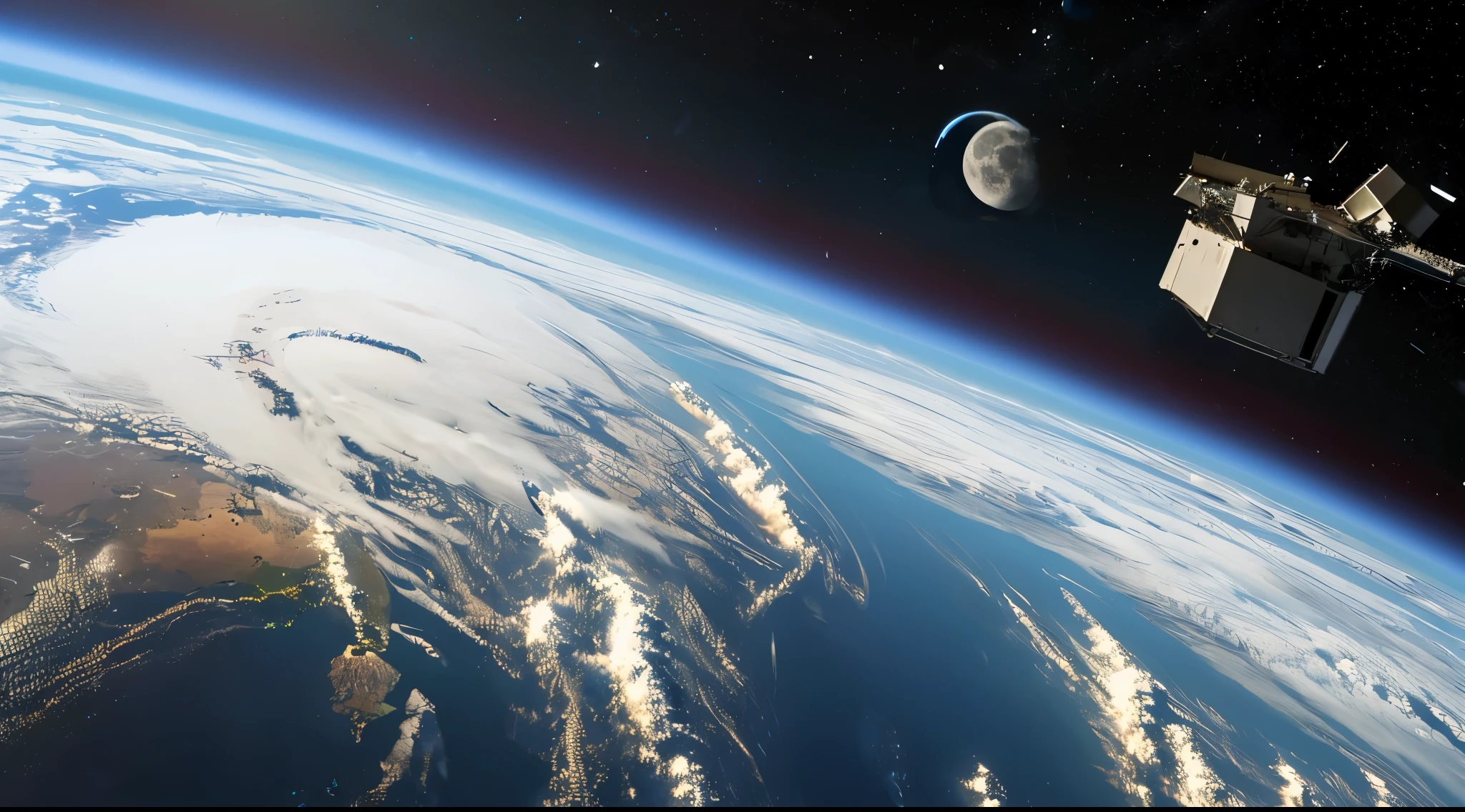 Drawing the moon