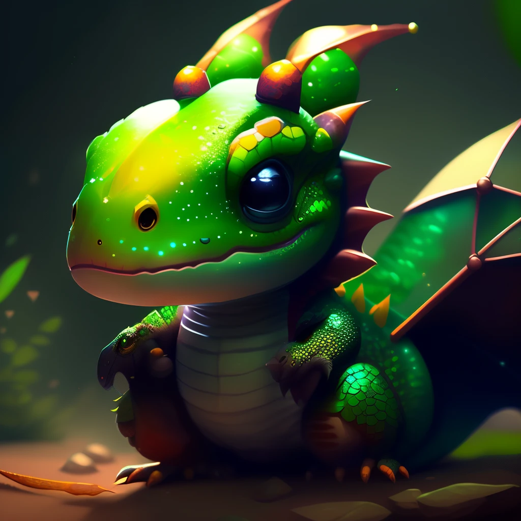 portrait of a cute (dicuki:1.1) as a ( dragon:0.9), cartoon art , trending artstation, 4k, high detail