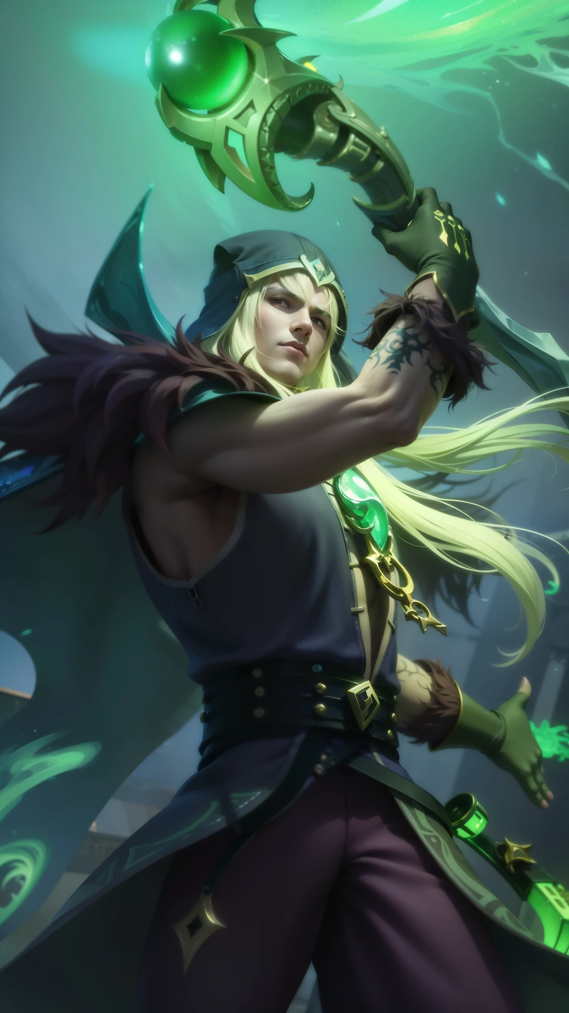 masculine male, masterpiece, ((perfect eyes)) best quality, (semirealism:1.9), beautiful lighting, (extremely detailed CG unity 4k fhd wallpaper), High Detail, Sharp focus, dramatic outdoors, 1 boy ,19 years old, white hair, light purpel eyes, smile, a close up of a person holding a sword in a dark room, heise jinyao, astri lohne, inspired by Huang Shen, male vampire of clan banu haqim, zhongli from genshin impact, alucard, casimir art, keqing from genshin impact, karthus from league of legends, skinny male fantasy alchemist.