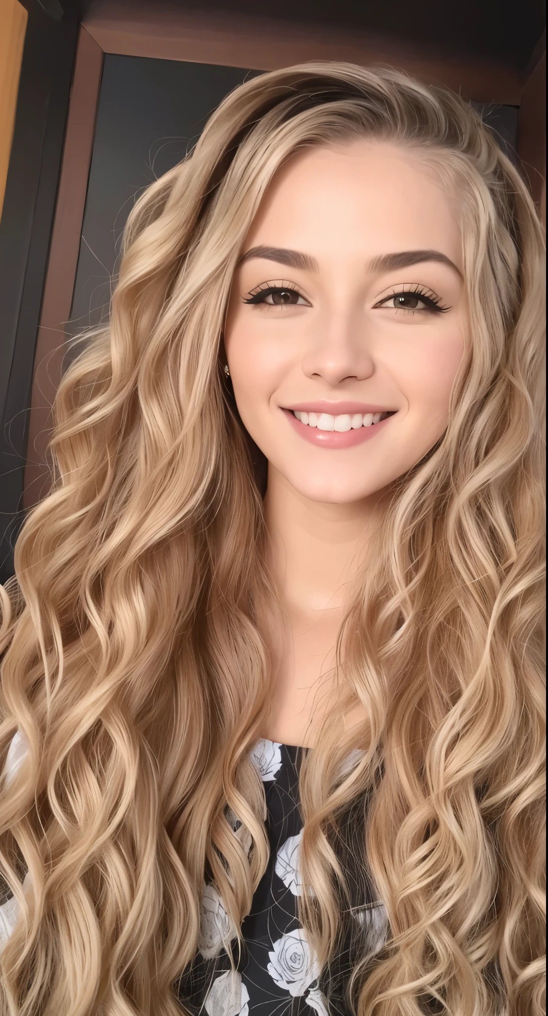 a close up of a woman com cabelos longos e cacheados smiling, very very loiro encaracolado hair, very very long cabelo loiro cacheado, loiro encaracolado, cabelo loiro cacheado, loiro encaracolado hair, long loiro encaracoladoe hair, com cabelos longos e cacheados, cabelo loiro sujo e cacheado, long loiro encaracolado hair, loiro encaracoladoe hair | d & d, Cabelo loiro cacheado, loiro encaracoladoe hair, Cabelo loiro cacheado