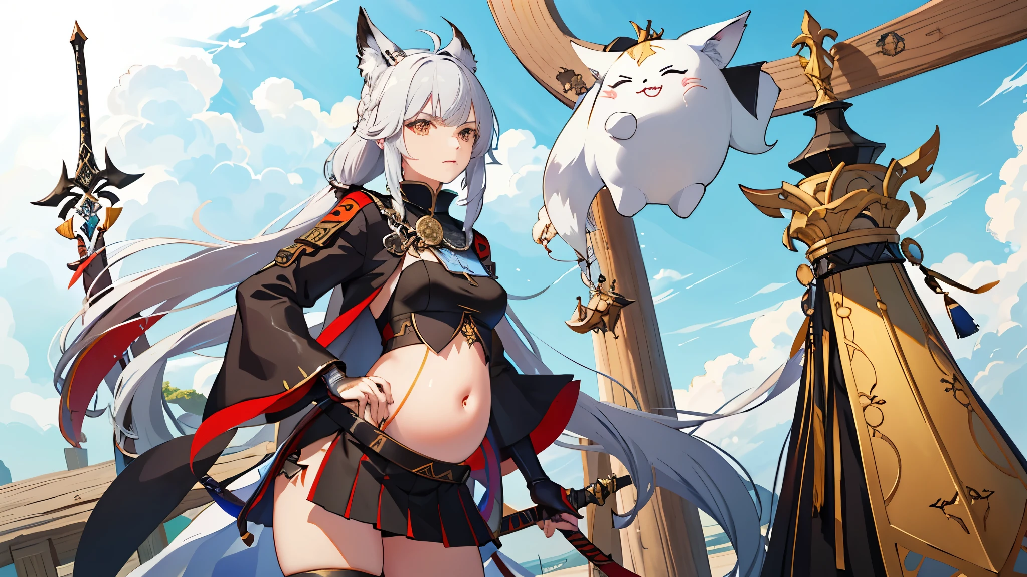((By Bebebebebe, by SpiritD, by K0BIT0WANI, best quality, masterpiece, perfect anatomy, detailed picture)), comic, text, 1female, Hannah, (Mahjong Soul), furry girl with big boos and big breasts in a black and white outfit, arctic tiger, concept art by Kamagurka, pixiv, furry art, onmyoji detailed art, onmyoji, onmyoji portrait, biomechanical oppai, from arknights, white haired deity, thick black lineart,, sexy body, breasts, camo bikini, jewelry, red blushing, shy, in the beach, pregnant, pain, breath, moan, eyes closed, spread legs, wet pussy, birth, crowning small jackal head