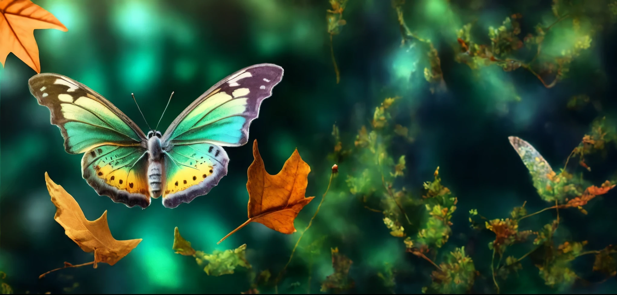 there is a Butterfly that is flying over some leaves, Butterfly, harmony of Butterfly, Beauty spreads its wings, HD wallpapers, Exquisite and handsome wings, Butterfly wings, amazing depth, HD wallpapers, has beautiful wings, User photo, photo of a mechanical Butterfly, beautiful nature, Wallpapers – 1 0 2 4, beautiful symmetry, Butterfly飞舞, Butterfly和蠕虫