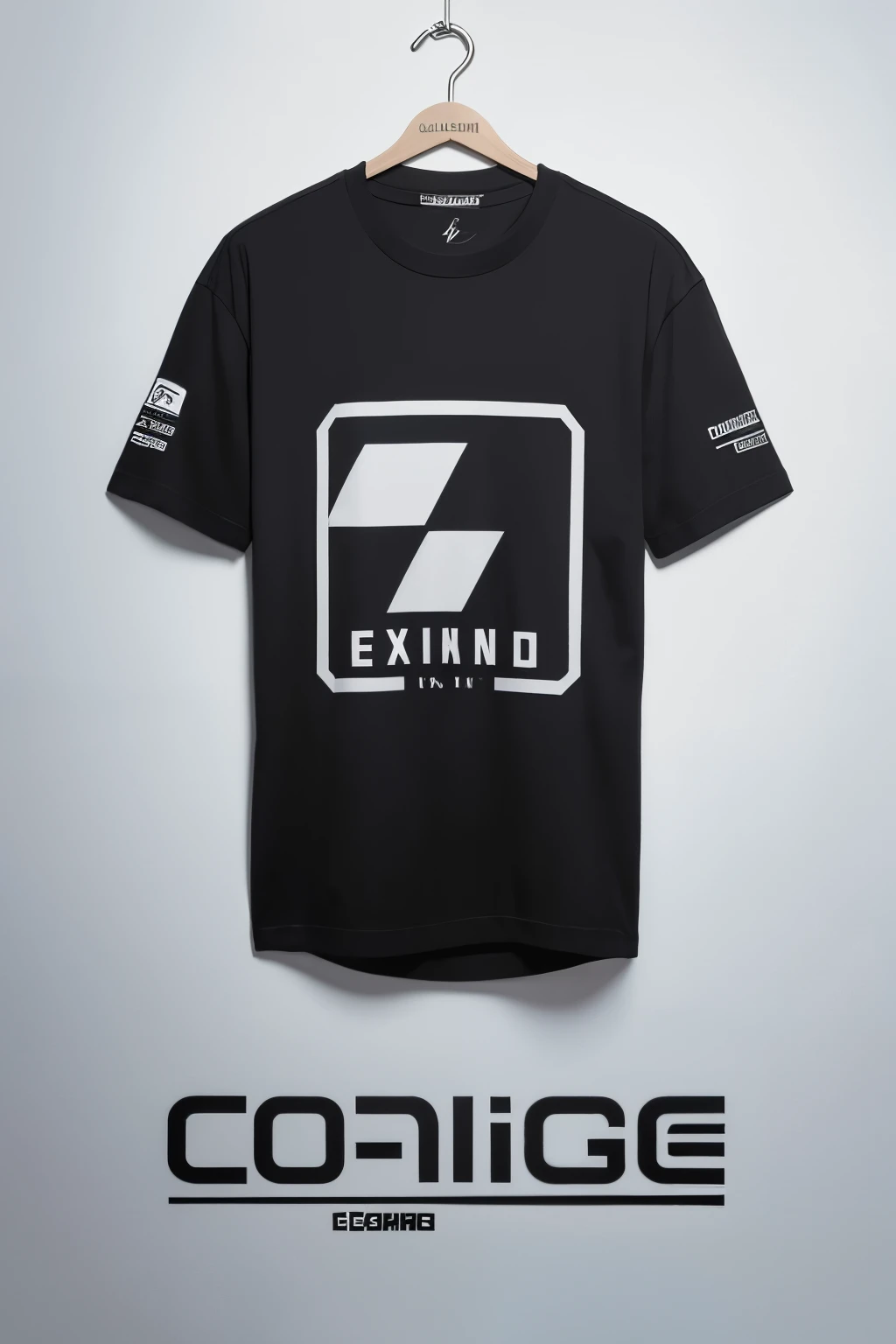 (Cool Clothing & T-Shirt Company: 1.1)
(Brand Logo: 1.5)

A masterpiece of a brand logo, (top-quality: 1.2), showcasing a sleek and innovative design. The logo is ultra-detailed, with each element meticulously crafted to capture the essence of the cool clothing and t-shirt company.

The logo features bold and dynamic composition, making it immediately eye-catching. The brand name is written in stylish, modern font, exuding an air of sophistication and contemporary vibes. The company's tagline or symbol is elegantly integrated into the design, adding an