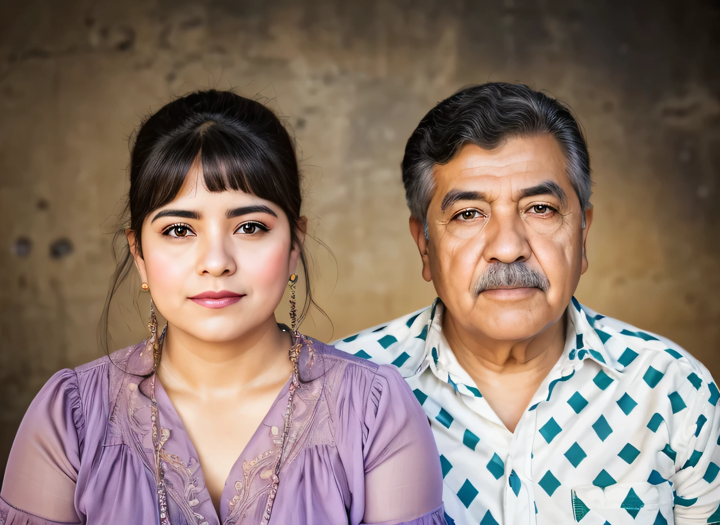 They are two people posing for a photograph in a studio.., retrato de dos personas, Pareja portrait, Parejas portrait, 2 personas, retrato de estudio en color, by Rodolfo Morales, portrait photography, retrato en color, por Alison Geissler, Pareja, primer plano del arte : eloy morales, imagen de perfil, Foto de retrato de alto detalle, highly detailed portrait photography, mexico 4k