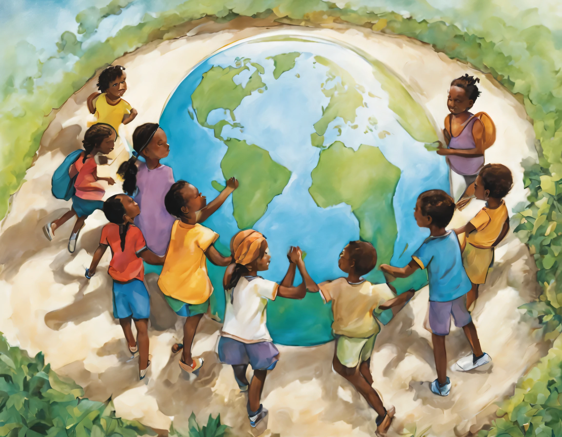 A picture that demonstrates the mission statement "ACTIVATE AND EMPOWER THE YOUNGER GENERATION TO CHAMPION AN ACTIVELY SUSTAINABLE AND EQUITABLE WORLD, CREATING A RIPPLE EFFECT OF POSITIVE CHANGE THROUGH INSPIRATION AND ACTION."
