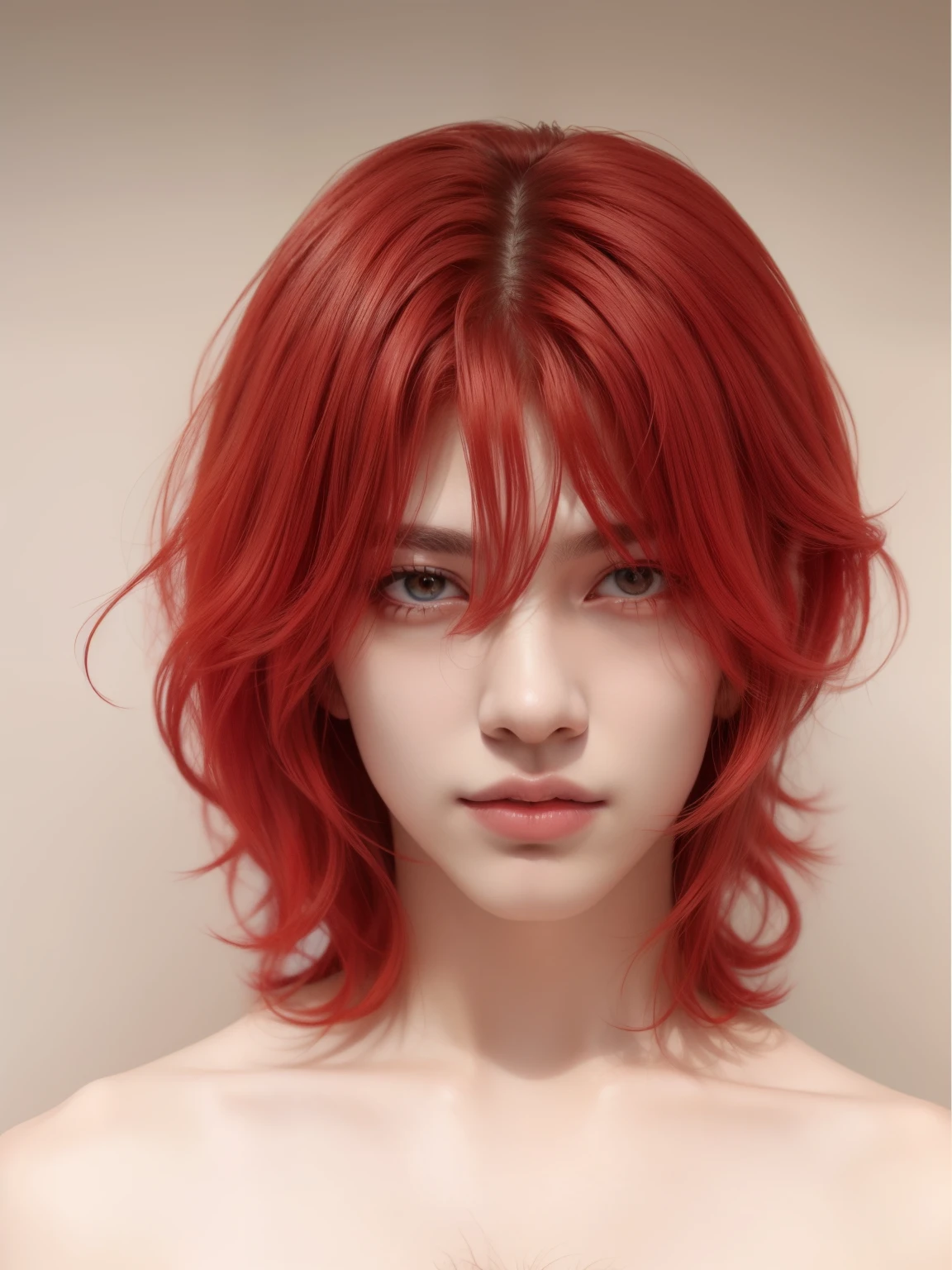 um close de um homem com cabelo ruivo e camisa branca, peruca vermelha, vermelho flamejante, messy square vermelho vibrante hair, cabelo curto ruivo, cor vermelha, wavy vermelho vibrante hair, Cabelo ruivo curto, vermelho flamejante hair, vermelho vibrante, cabelo tingido de vermelho, cabelo ruivo brilhante, taehyung do bts, cabelo ruivo carmesim e olhos vermelhos, Vermelho brilhante