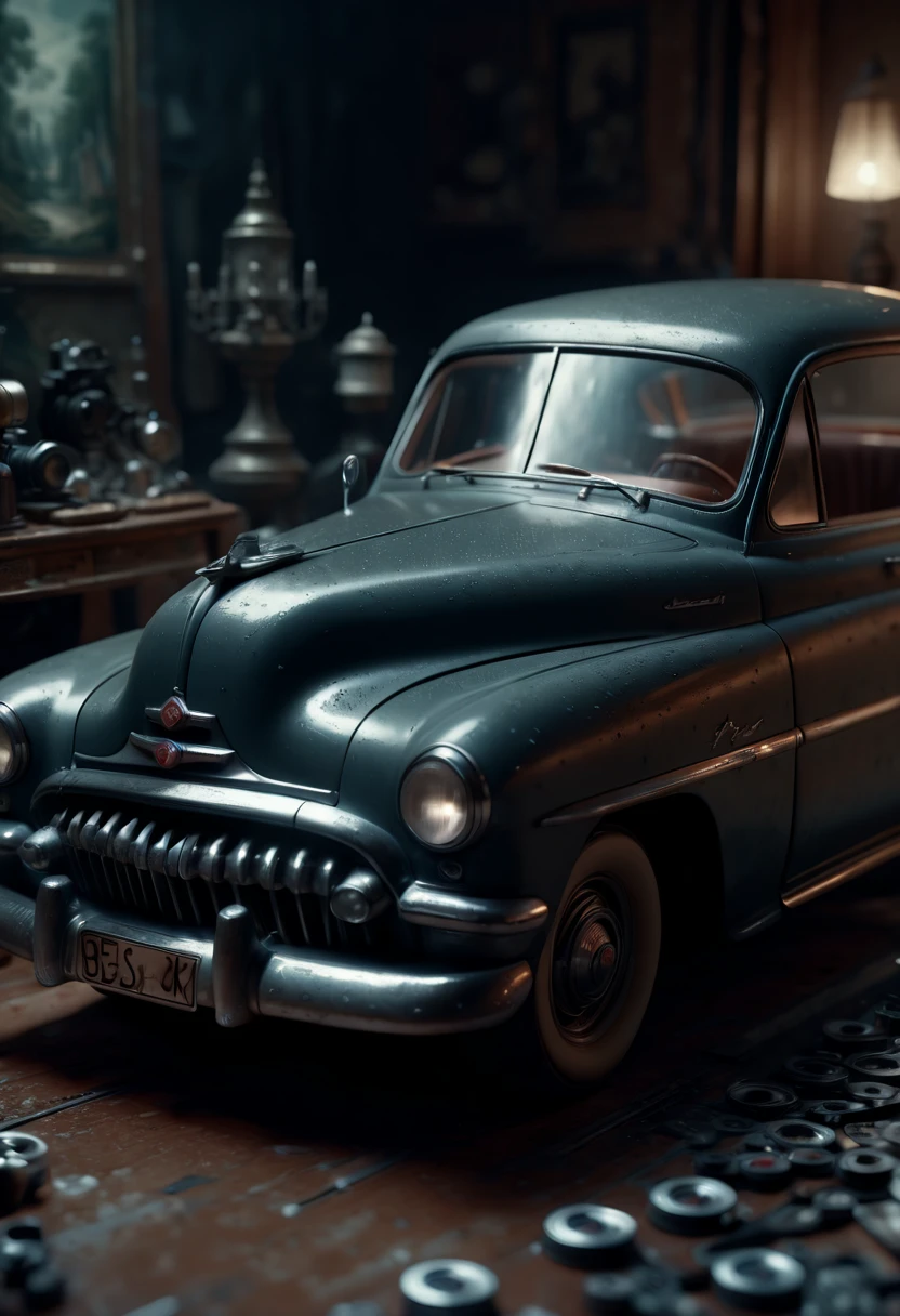 cinematic still, 1950s film shot, Hyperrealism, 35mm camera, classic film, mystical, (best quality, masterpiece, Representative work, official art, Professional, Ultra intricate detailed, 8k:1.3)