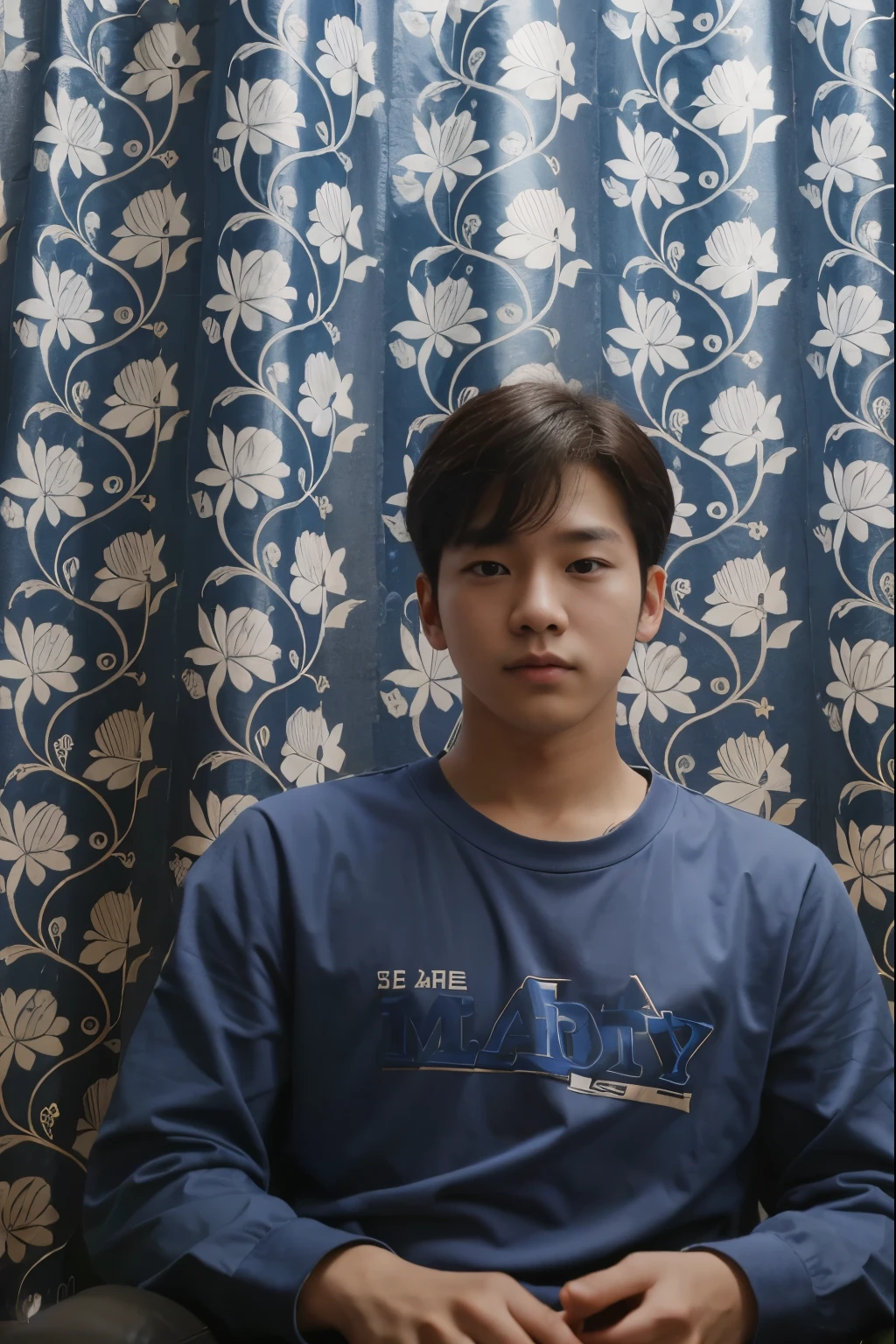 A cute Korean 15 year old boy with double eyelid perfect top quality realistic unity 8k wallpaper chubby cheeks baby boy