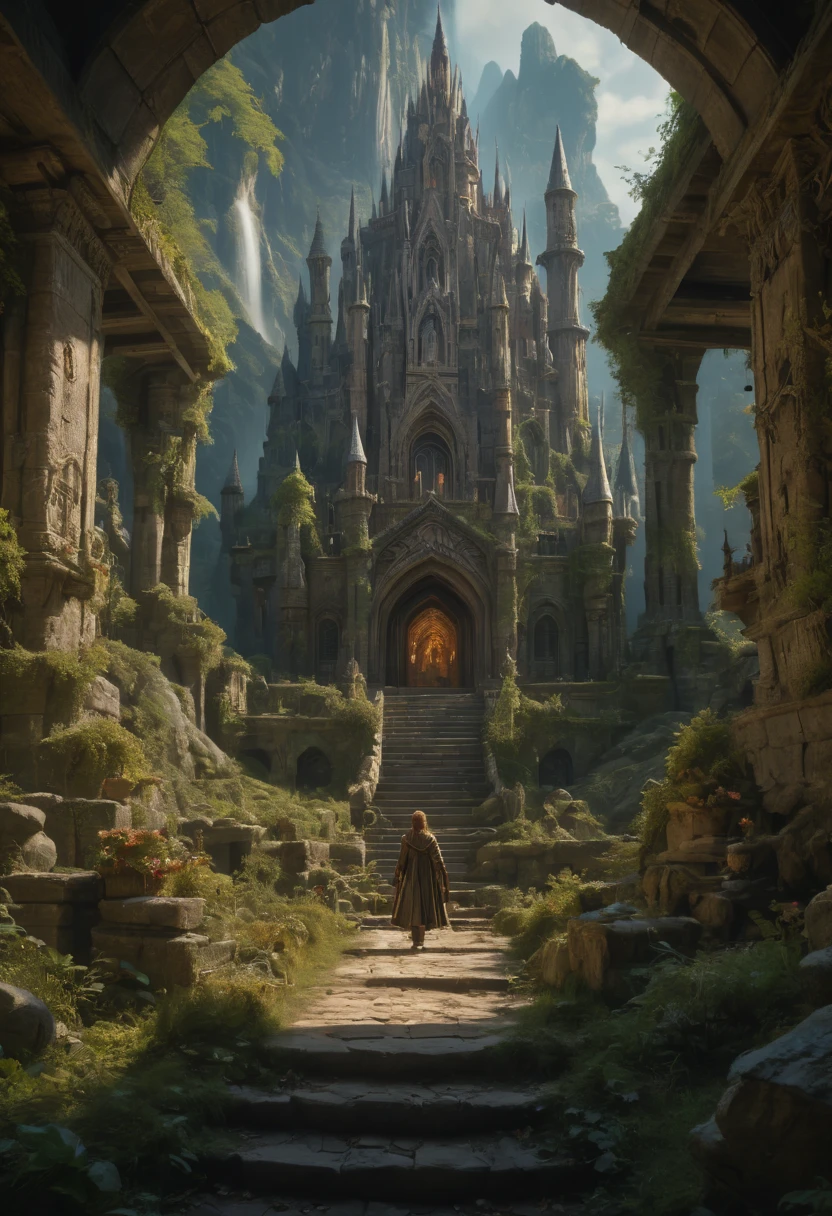 Original from fantasy movie, cinematic still film shot, best quality, masterpiece, Representative work, official art, Professional, Ultra intricate detailed, 8k