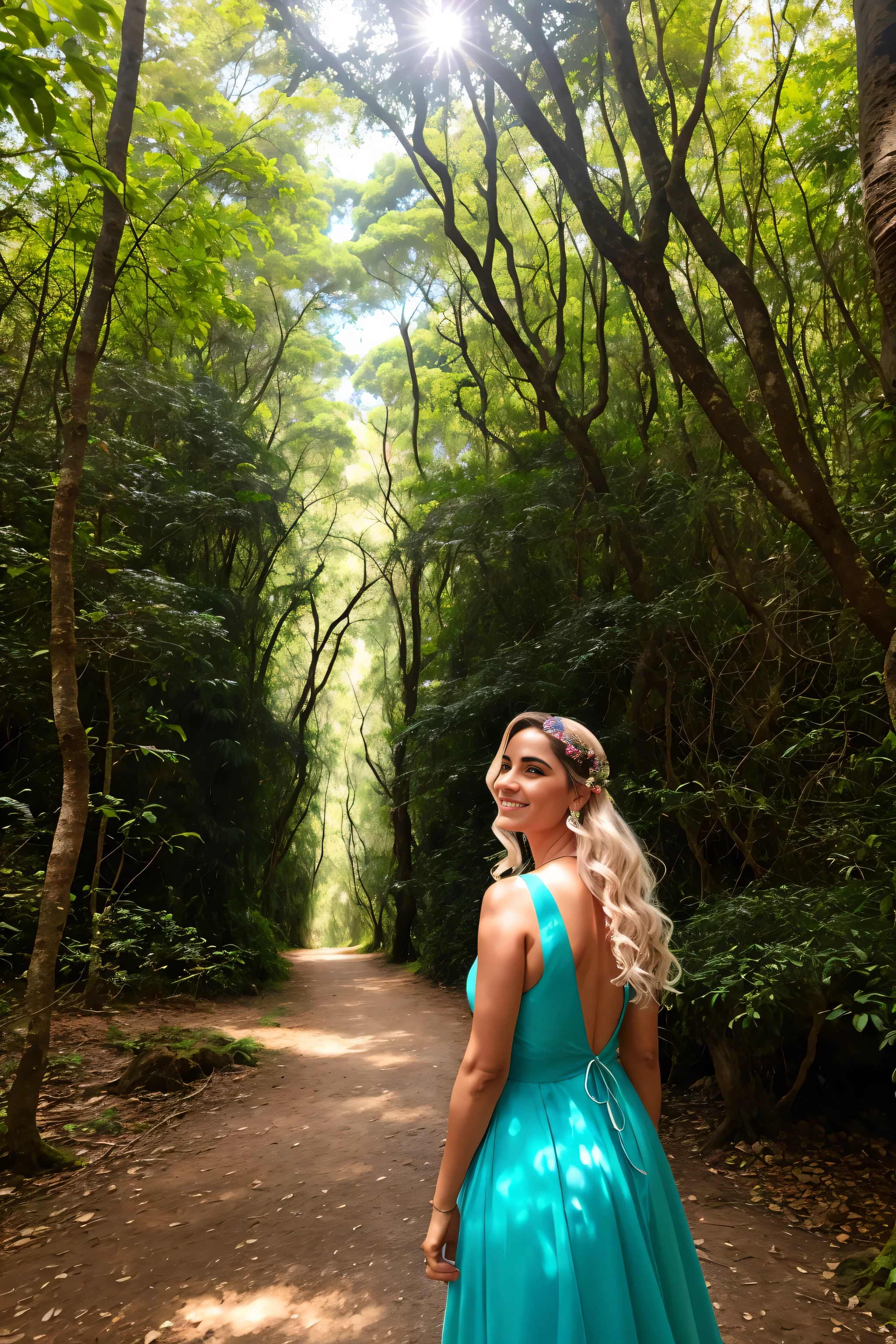 Um dia, enquanto 994644562 brincava no bosque, ela encontrou uma pequena fada sentada em uma flor. A fada era linda, com asas brilhantes e cabelos longos e dourados. Aurora nunca tinha visto uma fada antes, e ficou encantada.