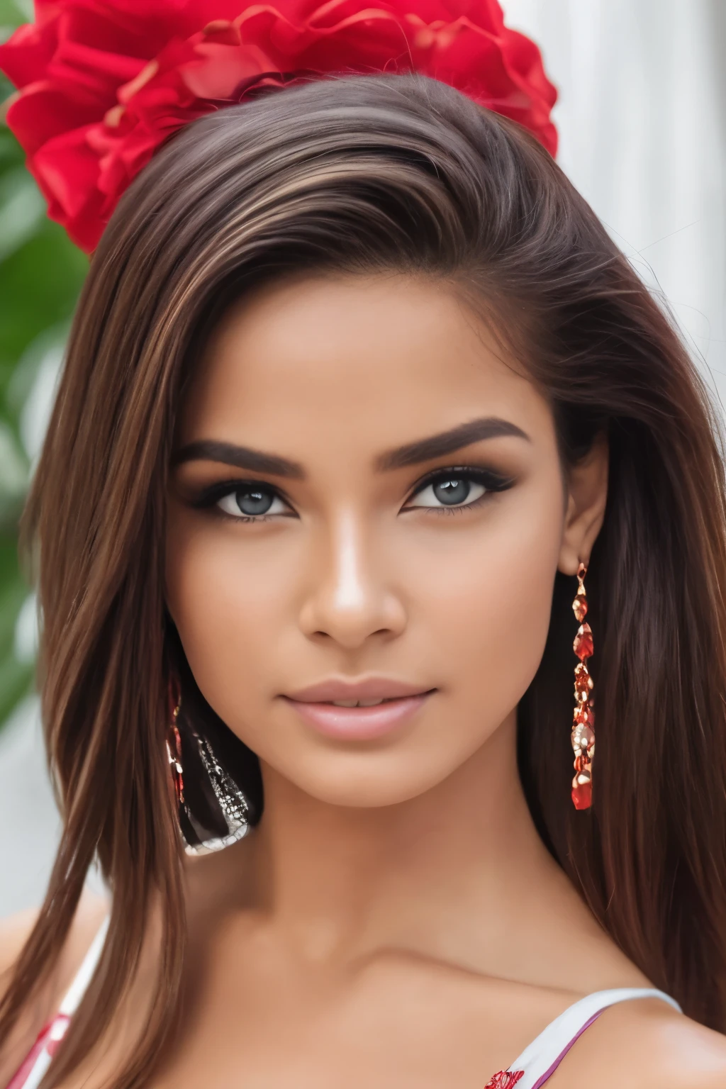 photoshoot of a model, luz natural, profissional,(Corpo todo), (Foto 4k:1.1) (sharp focus:1.3), Alto detalhe, lindo rosto detalhado, hazel eyes, Cabelo loiro comprido, (mulher jovem e atraente:1.3), (sedutor:1.1), (rubor:1.1), formato do corpo em ampulheta, Uma garota, vermelho, ((Dancing)) em uma boate).