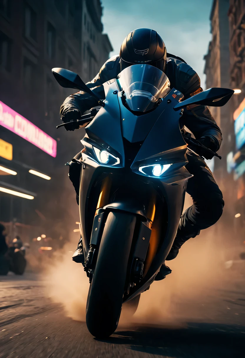 Full of action scenes, strong lighting, Dynamic camera angles, cinema experience, fast paced sport, drama composition, bright colors, High-resolution visuals, dramatic storytelling, wide format cinema lens, immersive atmosphere