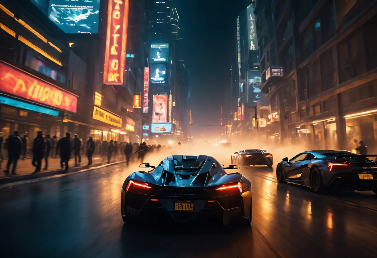 Full of action scenes, strong lighting, Dynamic camera angles, cinema experience, fast paced sport, drama composition, bright colors, High-resolution visuals, dramatic storytelling, wide format cinema lens, immersive atmosphere
