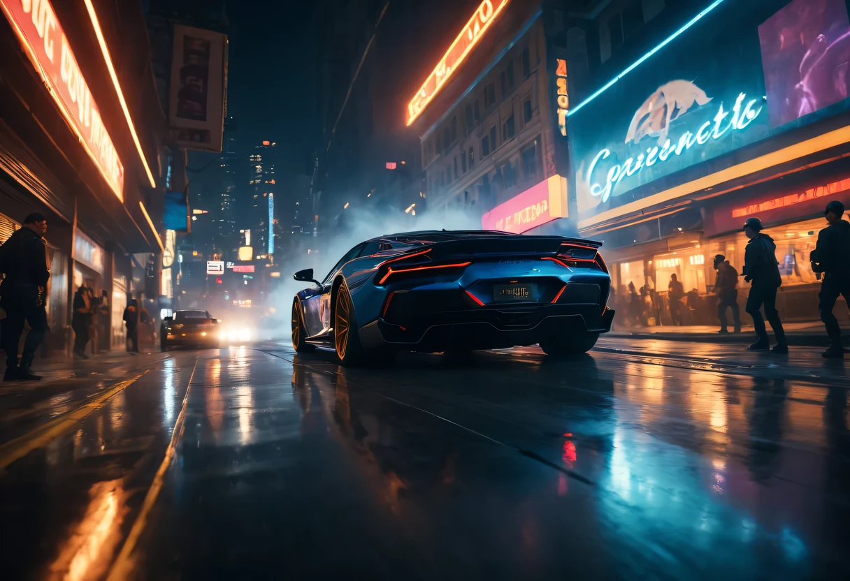 Full of action scenes, strong lighting, Dynamic camera angles, cinema experience, fast paced sport, drama composition, bright colors, High-resolution visuals, dramatic storytelling, wide format cinema lens, immersive atmosphere