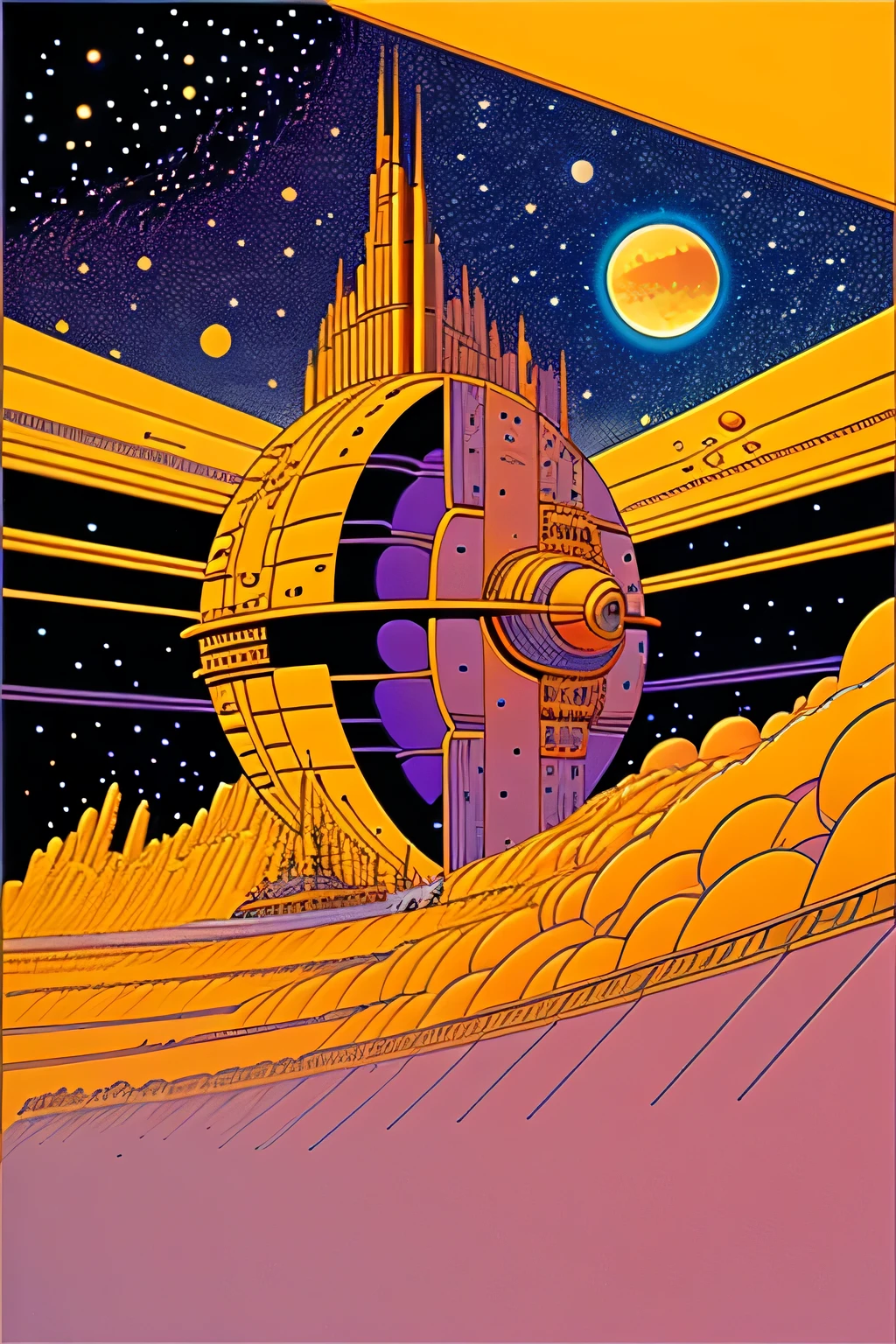 Espace Hyperion de Jean Giraud.