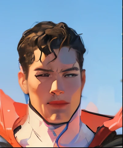 Samdoesart, pintura extremamente detalhada, rosto detalhado, rosto superman, hdr, fullhd, 4k, 8k, muita qualidade, cartoon, pixar