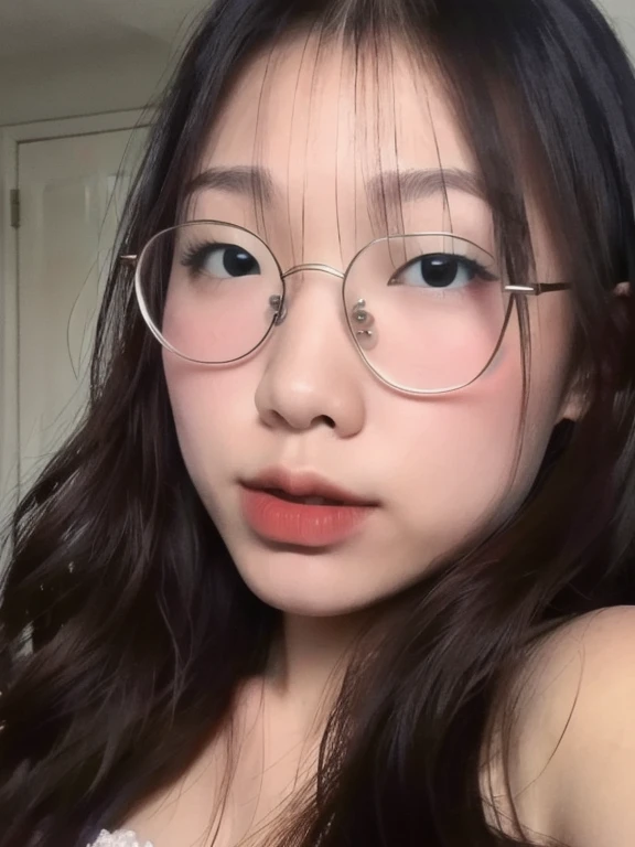 (realistic、masterpiece、Best Quality、8K、highres、high resolution:1.3)、1 girl、Gigantic 、white bikini、looking at viewers、super fine face and eyes、long hair、 upper body、