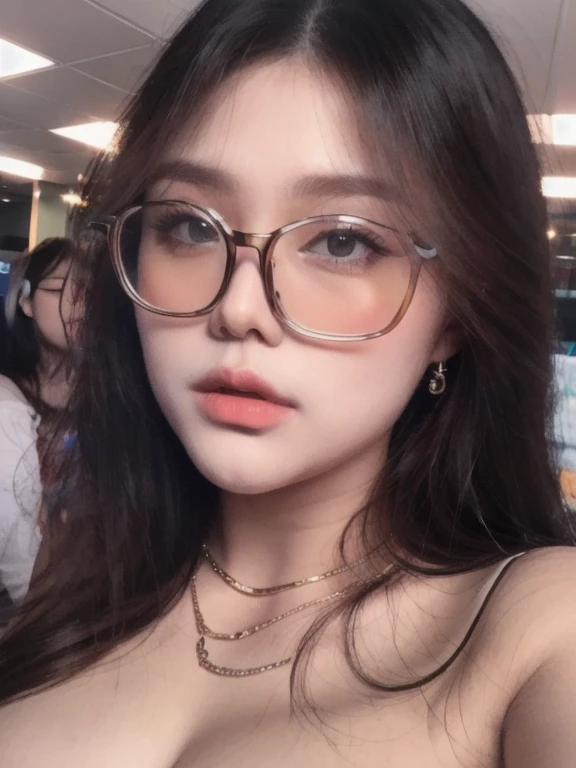 (realistic、masterpiece、Best Quality、8K、highres、high resolution:1.3)、1 girl、Huge breasts、looking at viewers、super fine face and eyes、long hair、 upper body、