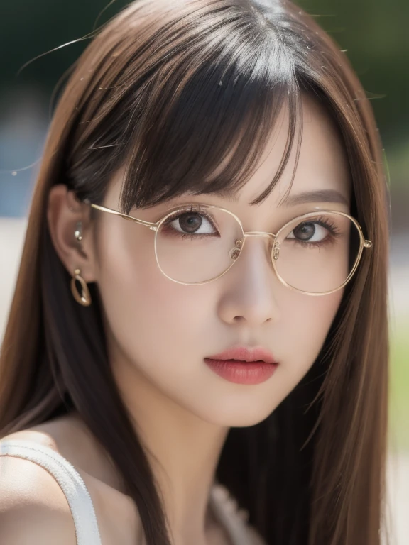 (realistic、masterpiece、Best Quality、8K、highres、high resolution:1.3)、1 girl、Huge breasts、looking at viewers、super fine face and eyes、long hair、 upper body、