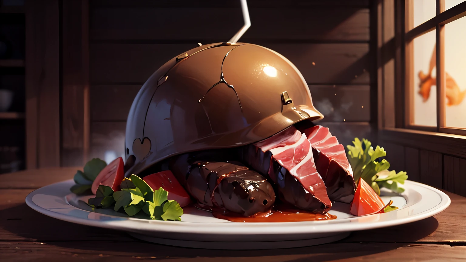 SCP-5821 is a persistent memetic effect throughout the human population of Earth that the flesh of Jeffrey Preston Bezos (henceforward SCP-5821-1) is the most desirable meat for human consumption. While all humans aside from SCP-5821-1 are subconsciously affected by the meme (and thus wish to consume SCP-5821-1's flesh), only a small number are aware of SCP-5821 to a degree where they will attempt to assassinate and subsequently cannibalize SCP-5821-1 with its psychic staff while also depicting the physical manifestation of Jeffrey Bezos, trending on Artstation , A fantastic dinner, imaginative, John Wiliam Waterhouse, art nouveau, Maxfield Parrish, Beksinski, Bosch, highly detailed, intricate details, photorealistic, beautifully lit, 8k, octane render, commanding presence