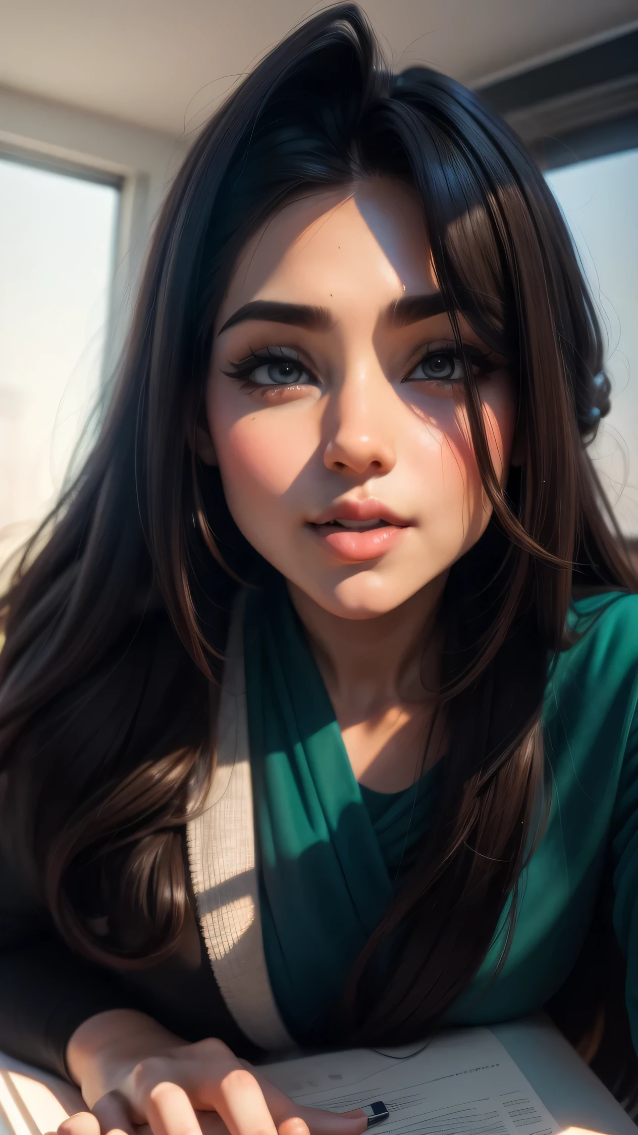 cartoon male pixar style ;cartoon female