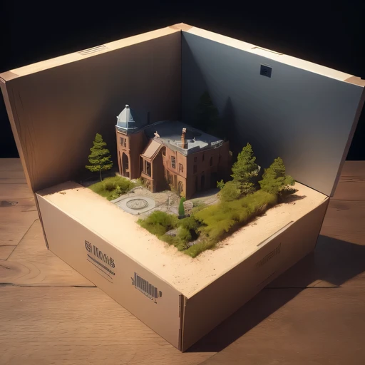 3598年Mars realistic model, (The hair ends are forked, original photo, best quality, masterpiece:1.4),Steampunk Cyberpunk 6820 City,(CyberpunkMars light:1.3), Mars (related to land),(in a small nature box:1.3),Isometric, small nature, landscape on foundation,landscape,