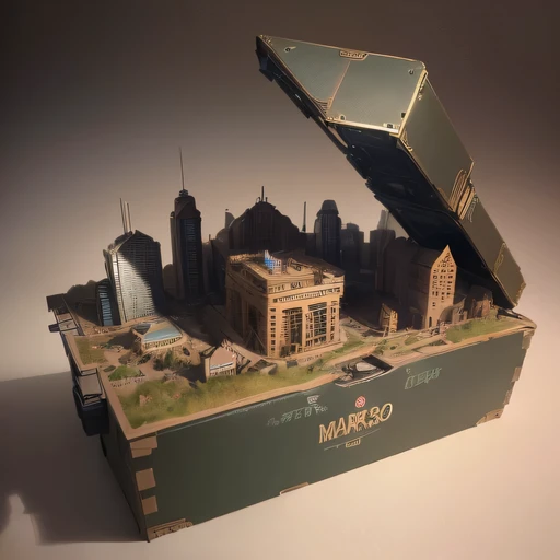 3598年Mars realistic model, (The hair ends are forked, original photo, best quality, masterpiece:1.4),Steampunk Cyberpunk 6820 City,(CyberpunkMars light:1.3), Mars (related to land),(in a small nature box:1.3),Isometric, small nature, landscape on foundation,landscape,