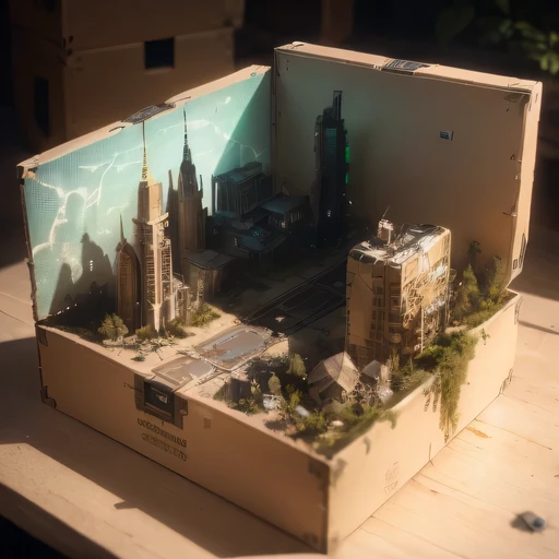 5598年Mars realistic model, (The hair ends are forked, original photo, best quality, masterpiece:1.4),Steampunk Cyberpunk 6820 City,(CyberpunkMars light:1.3), Mars (related to land),(in a small nature box:1.3),Isometric, small nature, landscape on foundation,landscape,