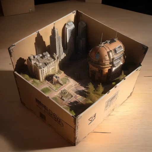 3598年Mars realistic model, (The hair ends are forked, original photo, best quality, masterpiece:1.4),Steampunk Cyberpunk 6820 City,(CyberpunkMars light:1.3), Mars (related to land),(in a small nature box:1.3),Isometric, small nature, landscape on foundation,landscape,