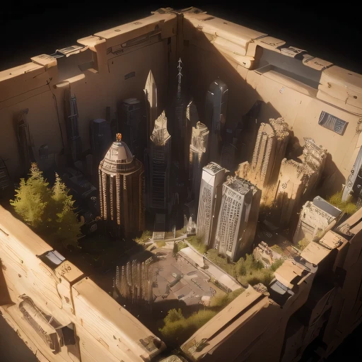 3598年Mars realistic model, (The hair ends are forked, original photo, best quality, masterpiece:1.4),Steampunk Cyberpunk 6820 City,(CyberpunkMars light:1.3), Mars (related to land),(in a small nature box:1.3),Isometric, small nature, landscape on foundation,landscape,