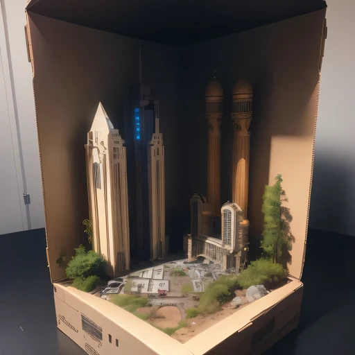 3598年Mars realistic model, (The hair ends are forked, original photo, best quality, masterpiece:1.4),Steampunk Cyberpunk 6820 City,(CyberpunkMars light:1.3), Mars (related to land),(in a small nature box:1.3),Isometric, small nature, landscape on foundation,landscape,