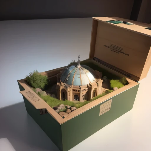 3598年Mars realistic model, (The hair ends are forked, original photo, best quality, masterpiece:1.4),Steampunk Cyberpunk 6820 City,(CyberpunkMars light:1.3), Mars (related to land),(in a small nature box:1.3),Isometric, small nature, landscape on foundation,landscape,