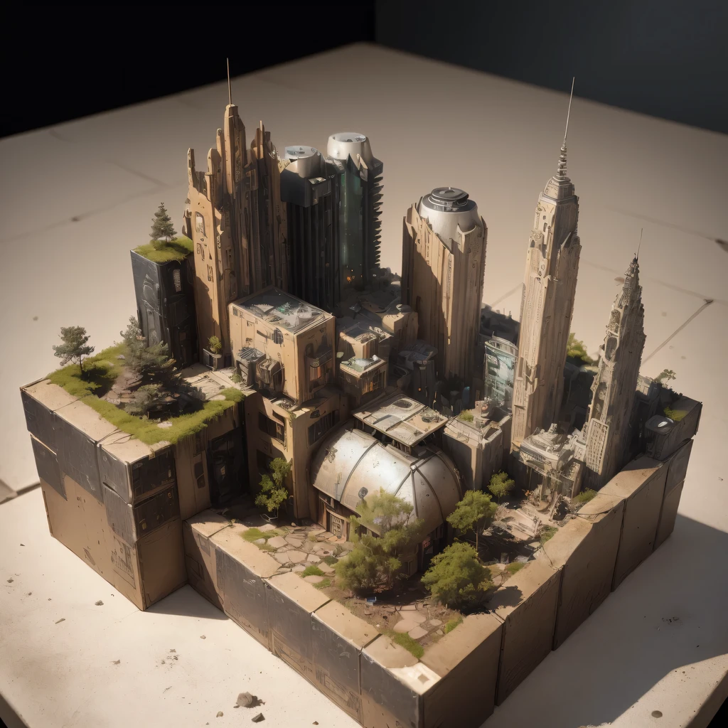 3598年Mars realistic model, (The hair ends are forked, original photo, best quality, masterpiece:1.4),Steampunk Cyberpunk 6820 City,(CyberpunkMars light:1.3), Mars (related to land),(in a small nature box:1.3),Isometric, small nature, landscape on foundation,landscape,