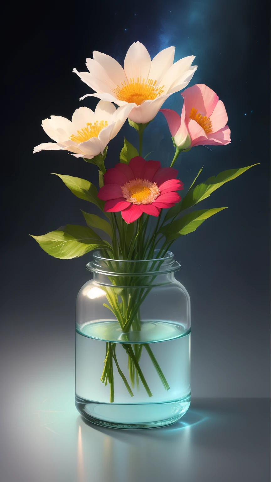 Ethereum, Flowers, Digital Art, CryptoCanvasArt