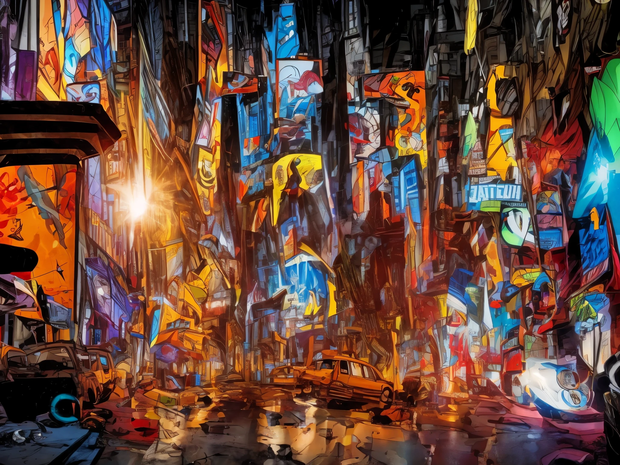 best quality,4k,8k,highres,masterpiece:1.2,ultra-detailed,realistic,photorealistic:1.37,graffiti comics,full-color illustrations,vibrant colors,urban setting,detailed comic book characters,dynamic action scenes,cityscape backdrop,funky fonts,graffiti-style lettering,high contrast images,pop art influence,sketchy lines,comic book sound effects,powerful superheroes,fierce villains,motion blur,attention-grabbing poses,mid-air jumps and leaps,dramatic perspective angles,comic book speech bubbles,expressive facial expressions,heroic poses,gritty textures,strong highlights and shadows,edgy and rebellious vibe,layered illustrations,bold outlines,comic book narrative flow,high-energy compositions,playful and witty dialogues,hidden Easter eggs,lively and bustling streets,collaborative graffiti art,expressive and animated gestures,colorful and immersive storytelling,street-inspired art,visual storytelling,unconventional perspectives,urban art culture,electric and vibrant atmosphere