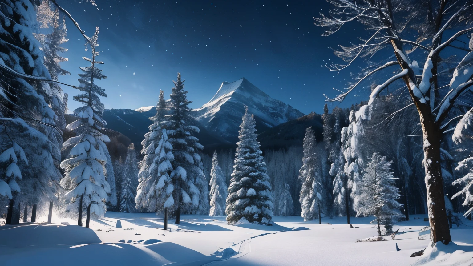 fairy sleeps、神秘的なsnow scene、fantasy((夜のsnow scene))、night scenery、美しいsnow scene, 冬景色のfantasy, snow scene background, snow scene, snow scene, snow winter, snowy winter scene, winter setting, snowy winter, mystic winter landscape, winter park background, winter landscape, beautiful winter area,