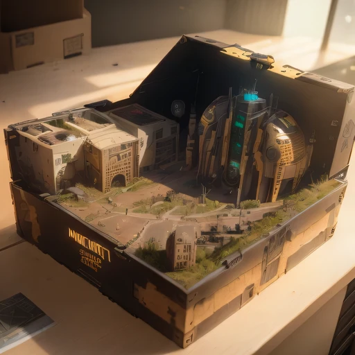 3798年Mars realistic model, (The hair ends are forked, original photo, best quality, masterpiece:1.4),Steampunk Cyberpunk 6820 City,(CyberpunkMars light:1.3), Mars (related to land),(in a small nature box:1.3),Isometric, small nature, landscape on foundation,landscape,