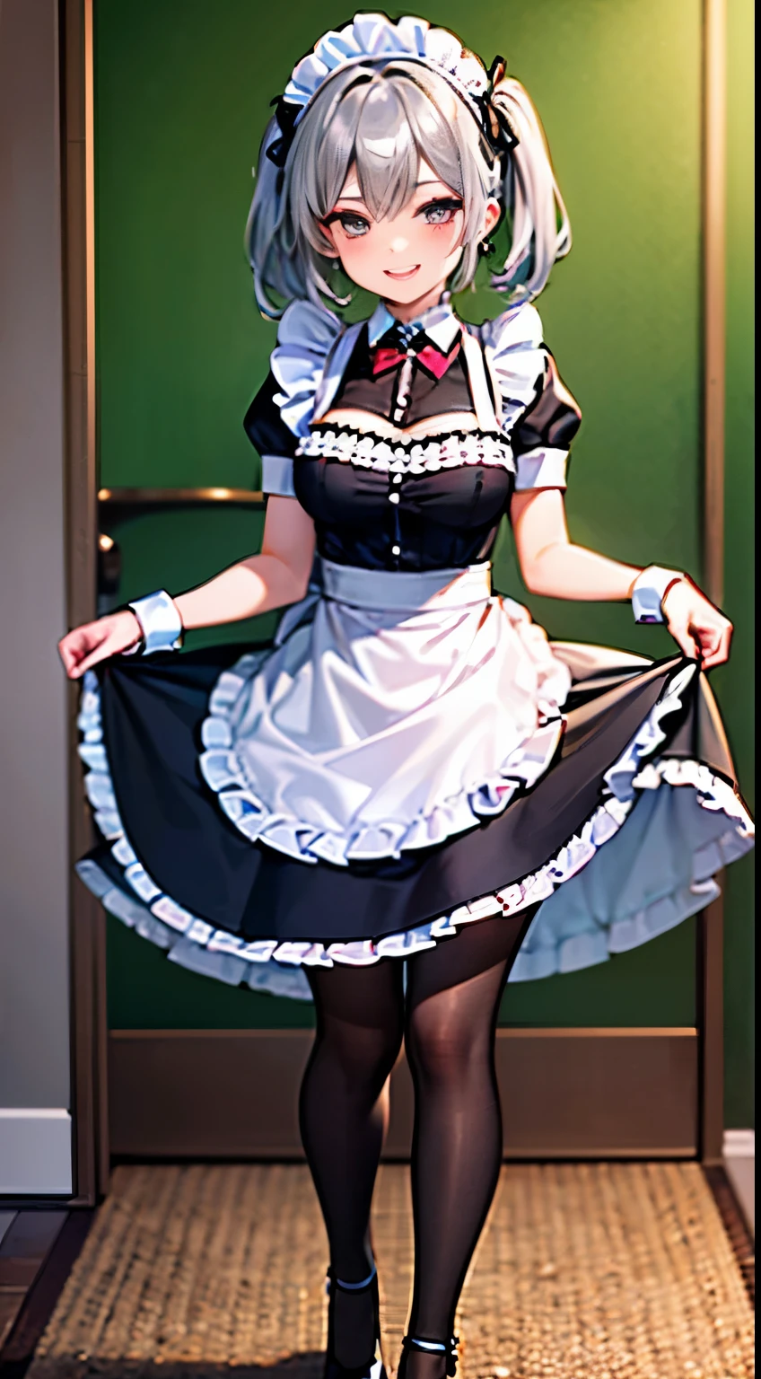 Photos taken by a professional photographer,Live action,4K、two women wearing maid clothes, anime maids riding early tanks, Artorian Pendragon, Style like destiny/Stay Night, Fate Grand Order, maid clothes, Ecchi style, characters from azur lane, Ecchi style, full body commission for, small curvy loli, Ecchi, Girl in maid costume