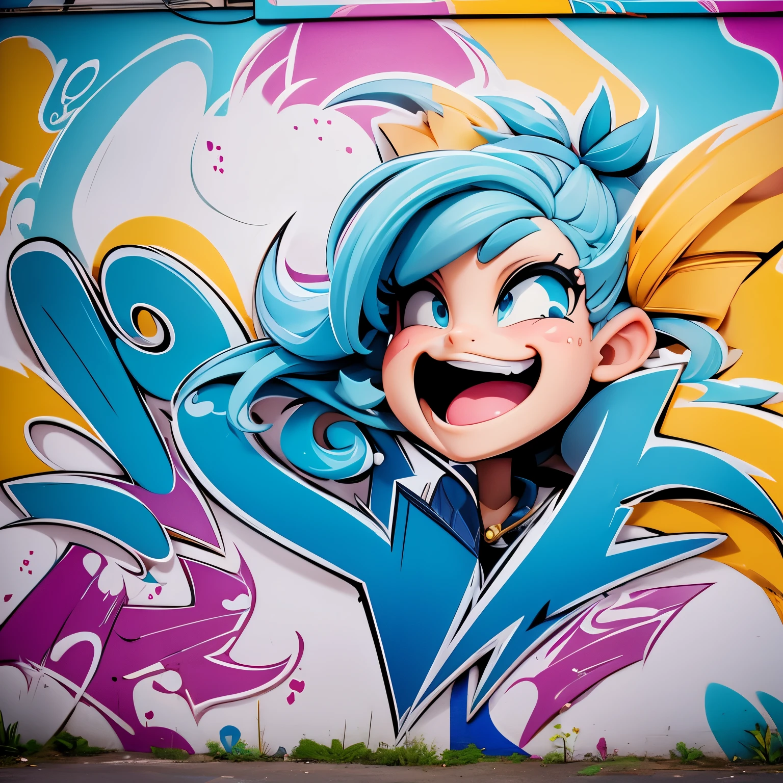 Graffiti caricatures