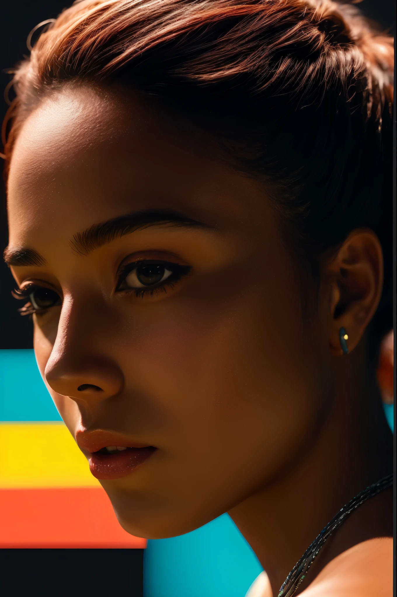 (obra de arte, melhor qualidade), 1 garota, 22 anos de idade, praia, olhando para os espectadores, Cinema sincero RAW, 16mm, filme portra 400 colorido graduado, remarkable color, ultra realistic, Pele Texturizada, notable and detailed students, realistic dull skin noise, visible skin detail, penugem da pele, pele seca, Filmed with a cinema camera, Foto CRU, assunto, 8K uhd, dslr, soft lighting, alta qualidade, film grain, Fujifilm XT3, cinematic color grading, detalhes intrincados, baixo dof, film grain, filme ainda, filme ainda, textura detalhada da pele, (corar:0.5), (arrepio:0.5), Subsurface Dispersion, Efeitos de brilho, Deus, hand drawn, renderizar, 8K, octane rendering, cinema 4d, liquidificador, escuro, 4k ultra detailed atmospheric, cinematic, sharp focus, grande profundidade de campo, obra de arte, cores, 3d octane rendering, 4k, arte conceitual, trends on Artstation, hiperrealista, Vivid cores, extremely detailed CG unity 8K wallpaper, trends at CGSociety, intricado, Alto detalhe, Dramatic