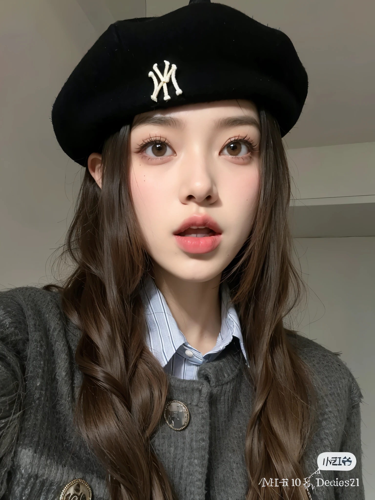 araffe with a birthday hat and a candle on a table, ulzzang, Lalisa Manoban de Blackpink, sakimichan, Lalisa Manobal, Happy Birthday, jossi de blackpink, 19 year old girl, bella delfina, holding a birthday cake, 18 years, e-chica, and - girl