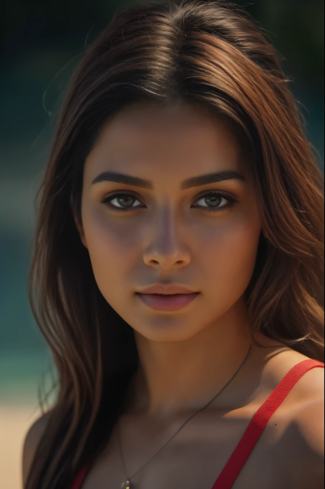 (obra de arte, melhor qualidade), 1 garota, 22 anos de idade, praia, olhando para os espectadores, Cinema sincero RAW, 16mm, filme portra 400 colorido graduado, remarkable color, ultra realistic, Pele Texturizada, notable and detailed students, realistic dull skin noise, visible skin detail, penugem da pele, pele seca, Filmed with a cinema camera, Foto CRU, assunto, 8K uhd, dslr, soft lighting, alta qualidade, film grain, Fujifilm XT3, cinematic color grading, detalhes intrincados, baixo dof, film grain, filme ainda, filme ainda, textura detalhada da pele, (corar:0.5), (arrepio:0.5), Subsurface Dispersion, Efeitos de brilho, Deus, hand drawn, renderizar, 8K, octane rendering, cinema 4d, liquidificador, escuro, 4k ultra detailed atmospheric, cinematic, sharp focus, grande profundidade de campo, obra de arte, cores, 3d octane rendering, 4k, arte conceitual, trends on Artstation, hiperrealista, Vivid cores, extremely detailed CG unity 8K wallpaper, trends at CGSociety, intricado, Alto detalhe, Dramatic