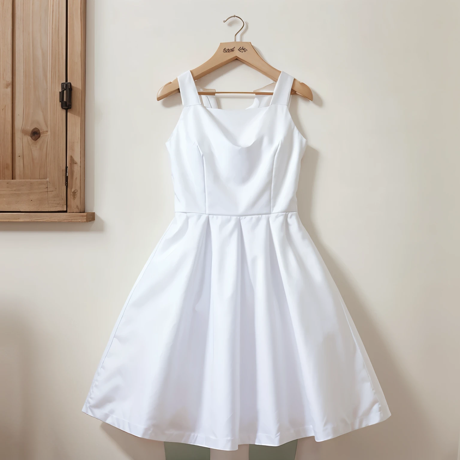 white dress mockup