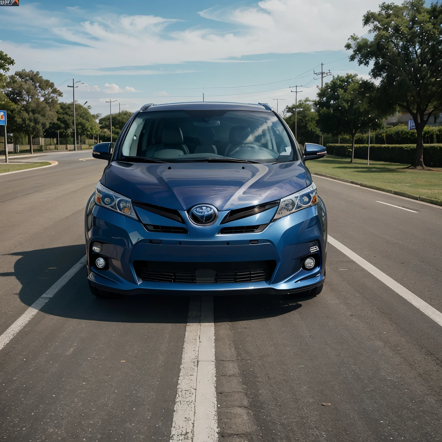 una imagen de una toyota sienna con turbo