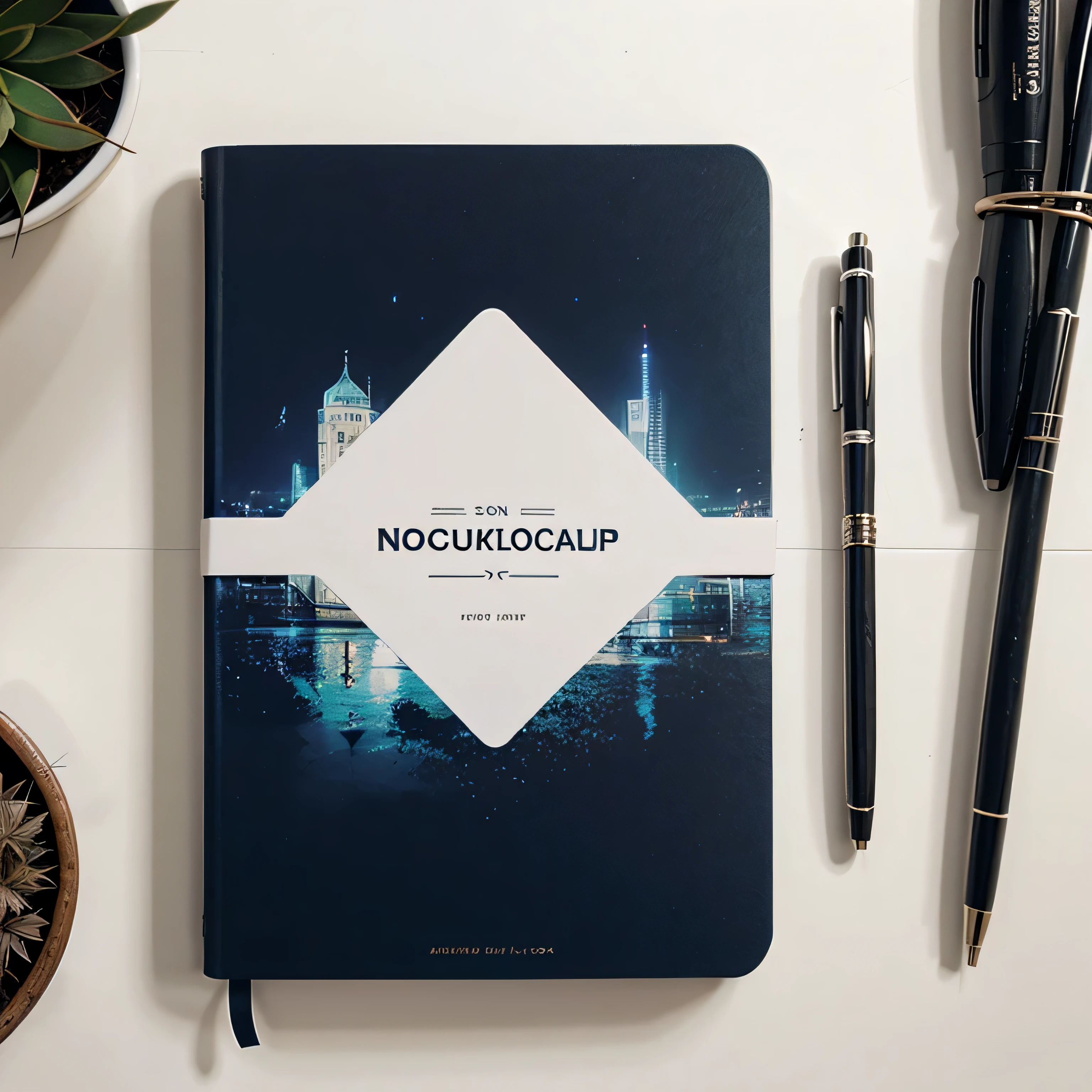 notebook mockup